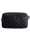 Calfskin Triomphe Embossed Belt Bag Black - CELINE - BALAAN 1