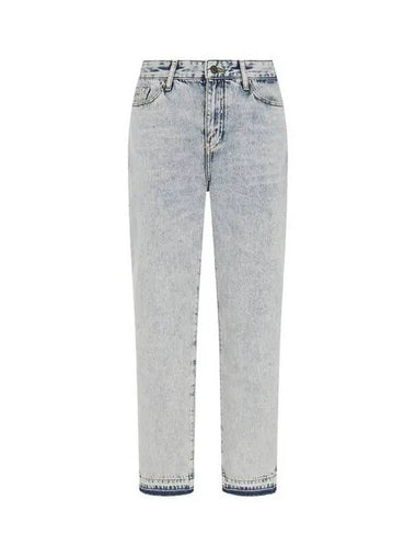 Women s Washed Boyfriend Denim Pants Indigo 271189 - ARMANI EXCHANGE - BALAAN 1