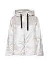 Greenh Water Repellent Zipper Hooded Jacket Grey - MAX MARA - BALAAN 2