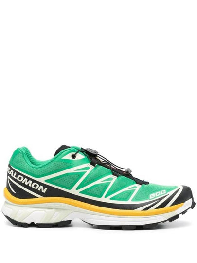 XT 6 Low Top Sneakers Bright Green - SALOMON - BALAAN 2