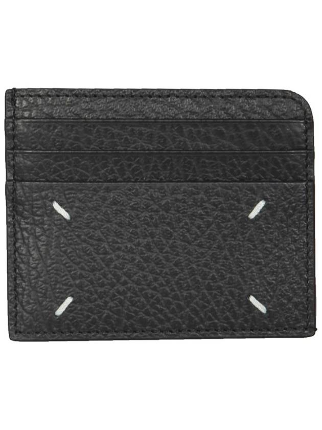 Stitch Card Wallet Black - MAISON MARGIELA - BALAAN 3