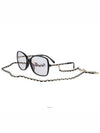 Men s Square Frame Chain Glasses 72445 - CHANEL - BALAAN 1