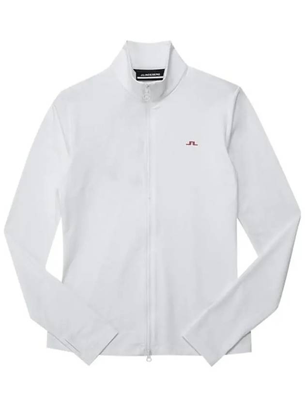 Women's Chet Mid Layer Zip-Up Jacket White - J.LINDEBERG - BALAAN 6