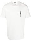 Graphic Logo Short Sleeve T-Shirt White - CP COMPANY - BALAAN 1