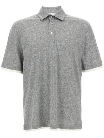 Brunello Cucinelli Layered Polo Shirt - BRUNELLO CUCINELLI - BALAAN 1