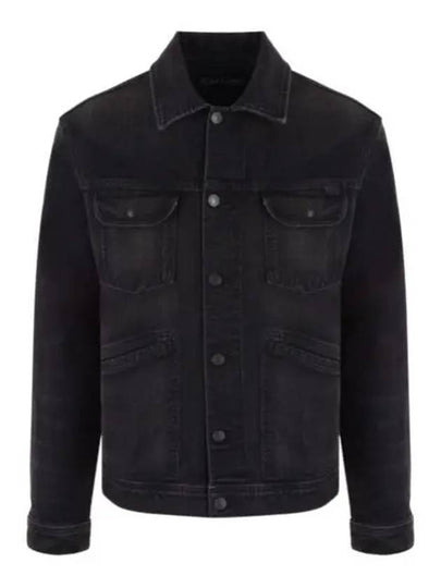 Washing Trucker Jacket Black - TOM FORD - BALAAN 2