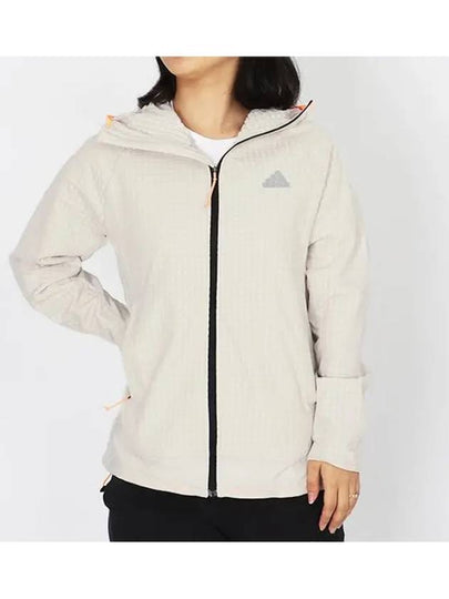 X City Running Soft Shell Hooded Jacket White - ADIDAS - BALAAN 2