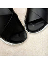 Infra Calfskin Slippers Black - HERMES - BALAAN 5