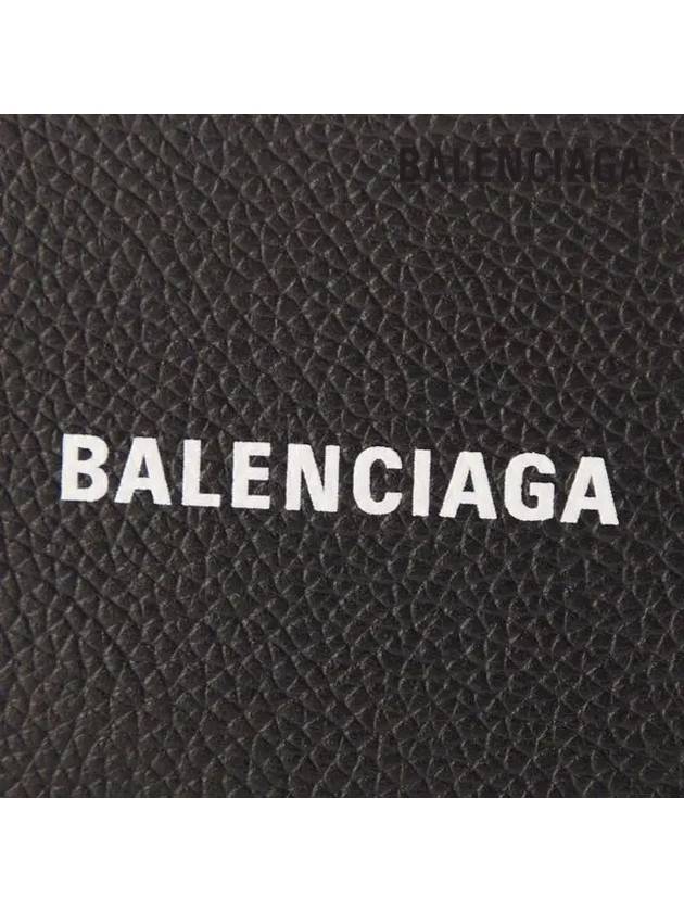 Cash Large Long Coin Card Wallet Black - BALENCIAGA - BALAAN 7