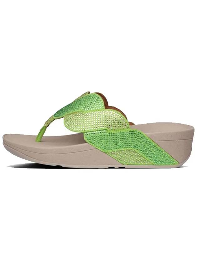 Paisley Rope Toe Post Lime Green Women's - FITFLOP - BALAAN 3