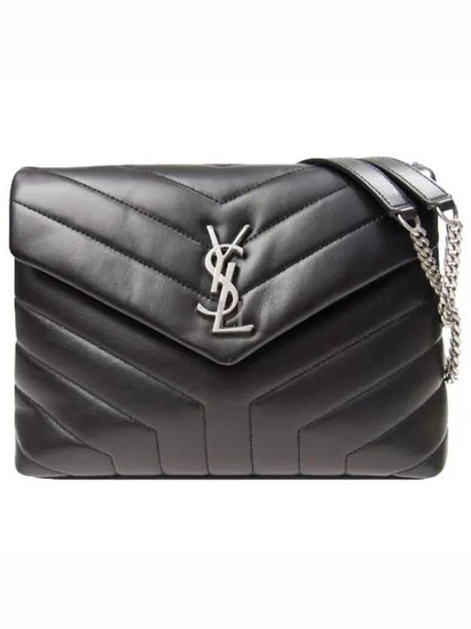 Matelasse Lulu Quilted Small Shoulder Bag Black - SAINT LAURENT - BALAAN 2