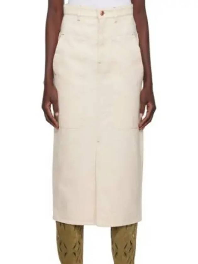 Flozia H Line Skirt Ivory - ISABEL MARANT - BALAAN 2