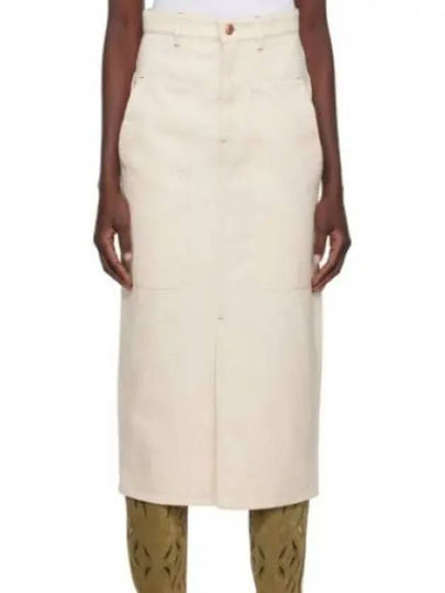 Flozia H Line Skirt Ivory - ISABEL MARANT - BALAAN 2