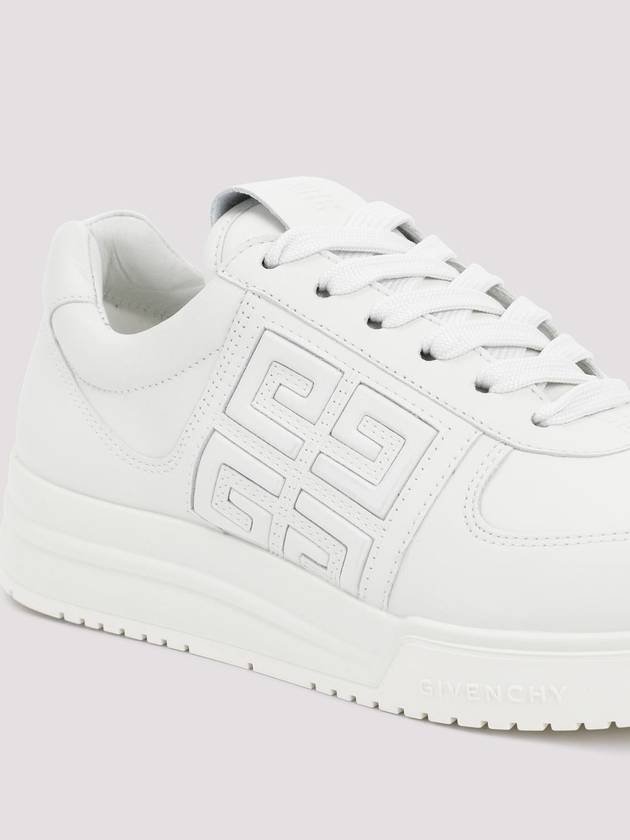 G4 Leather Low Top Sneakers White - GIVENCHY - BALAAN 5