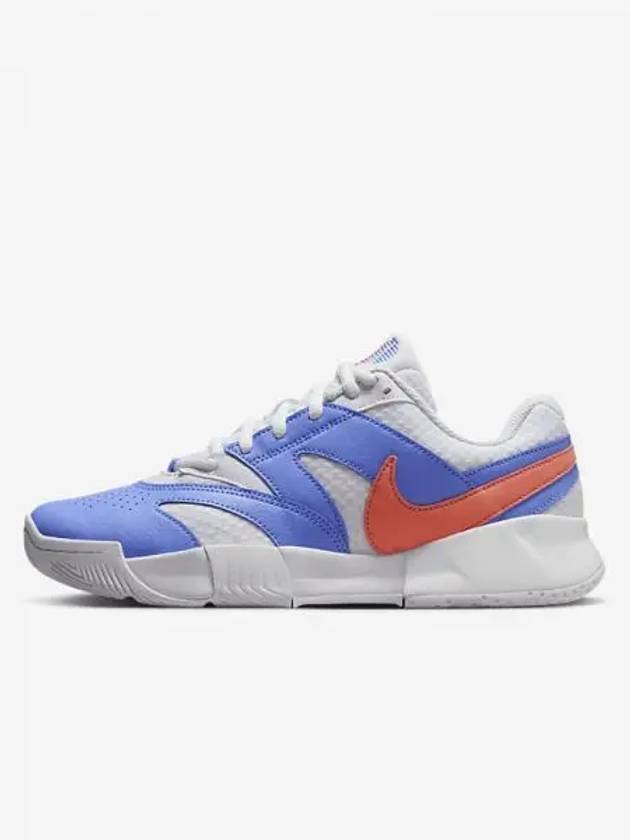 Court Light 4 Women s Tennis Shoes White Royal Pulse Wild Mango FD6575 110 731966 - NIKE - BALAAN 1