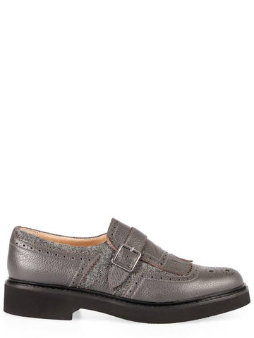 Doucal'S Leather Monk-Strap Shoes - DOUCAL'S - BALAAN 1