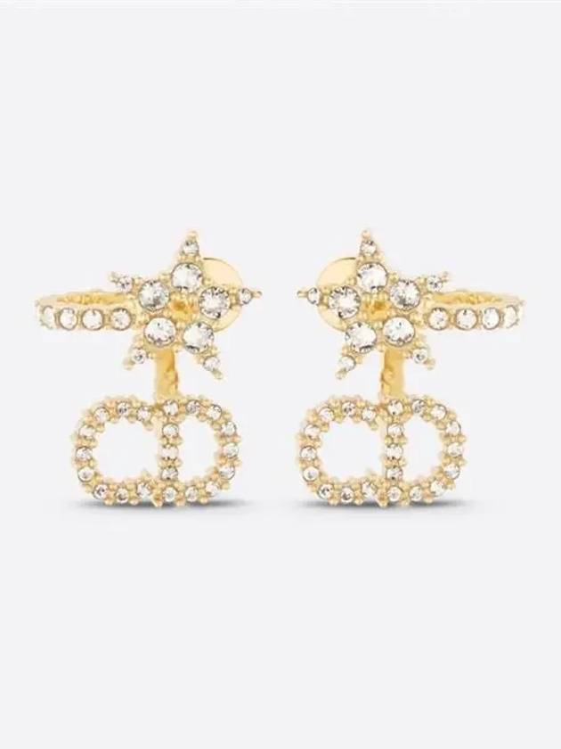 Clair D Lune Earrings Gold - DIOR - BALAAN 3