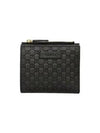 Zipper Microshima Half Wallet Black - GUCCI - BALAAN 2