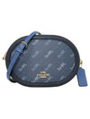 Dot Print Camera Cross Bag Blue - COACH - BALAAN 1