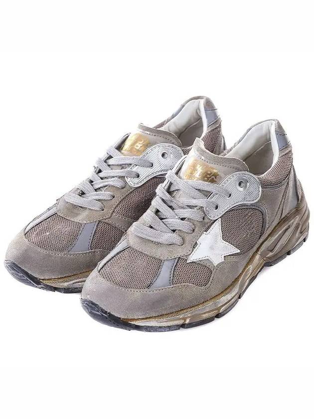 Dad Star Vintage Oversole Running Low Top Sneakers Grey - GOLDEN GOOSE - BALAAN 2