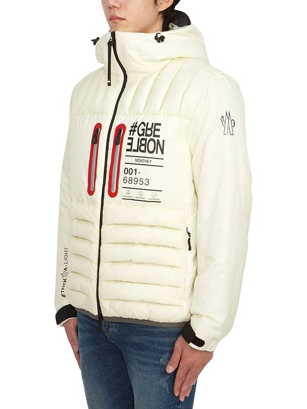 Grenoble Men's Padded Jumper 1A00057 68953 031 - MONCLER - BALAAN 4