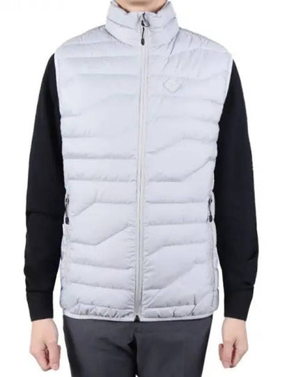 Men's Cliff Padded Vest Light Gray AMOW08442 U232 HIGH RISE - J.LINDEBERG - BALAAN 2