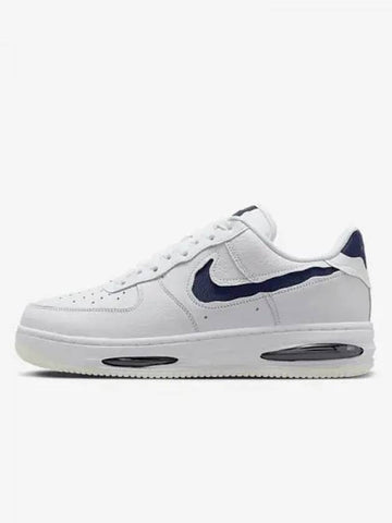 Air Force 1 Low EVO Men s Sneakers White Summit Midnight Navy HF3630 102 709257 - NIKE - BALAAN 1