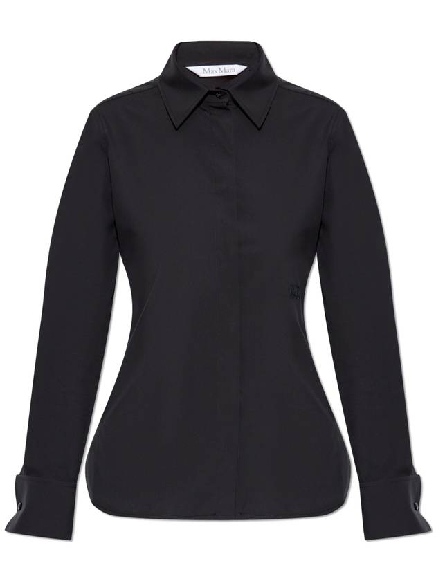 Max Mara Shirt Knut, Women's, Black - MAX MARA - BALAAN 1