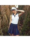 golfwear three-color pleated knit skirt navy - ONOFF - BALAAN 4