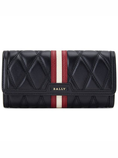 Dini Logo Long Wallet Black - BALLY - BALAAN 2