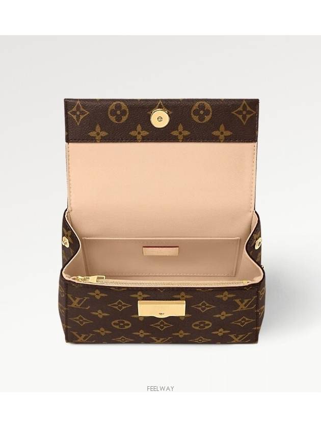 Cluny Mini Monogram Cross Bag Brown - LOUIS VUITTON - BALAAN 5