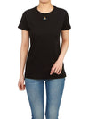 Embroided ORB Peru Short Sleeve T-Shirt Black - VIVIENNE WESTWOOD - BALAAN 7