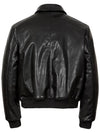 Overfit Aircraft Vegan Leather Padded Bomber BLACK - WEST GRAND BOULEVARD - BALAAN 3