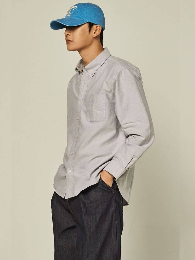 Brompton Oxford Cotton Long Sleeve Shirt - TRADCLUB - BALAAN 4