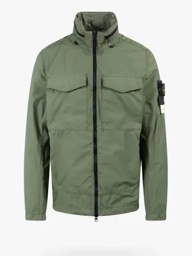 Waffen Naslan Light Watro Zip-up Jacket Olive - STONE ISLAND - BALAAN 2