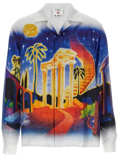 Casablanca 'Midnight Acropolis' Shirt - CASABLANCA - BALAAN 1