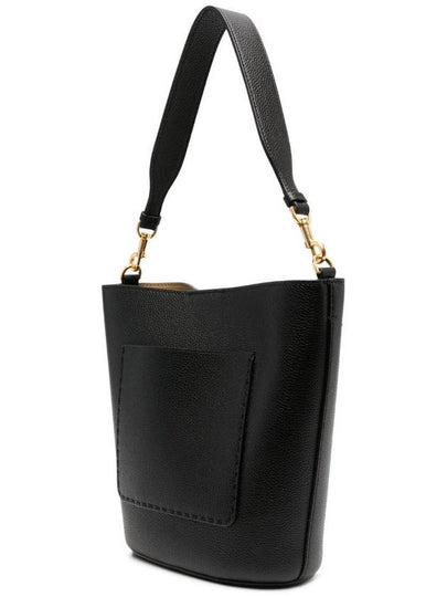 McGraw Logo Bucket Bag Black - TORY BURCH - BALAAN 2