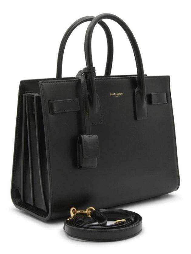 Sac de Jour Baby Tote Bag Black - SAINT LAURENT - BALAAN 2