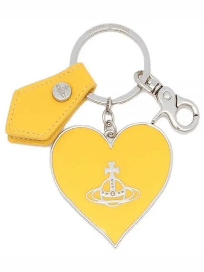 Mirror Heart ORB Key Ring Yellow - VIVIENNE WESTWOOD - BALAAN 2