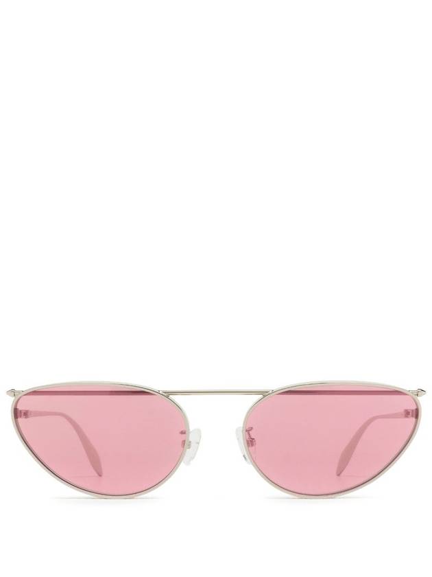 Eyewear Piercing Detail Cat Eye Sunglasses AM0424S - ALEXANDER MCQUEEN - BALAAN 2