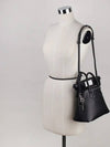 5AC Logo Patch Mini Tote Bag Black - MAISON MARGIELA - BALAAN 5