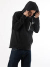 01831811010Advance 15 Fleece Pocket Hooded TshirtBlack - NIKE - BALAAN 1