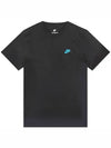 Sportswear Club Short Sleeve T-Shirt Black - NIKE - BALAAN 3