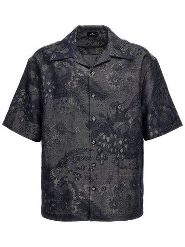 Etro Jacquard Shirt - ETRO - BALAAN 1