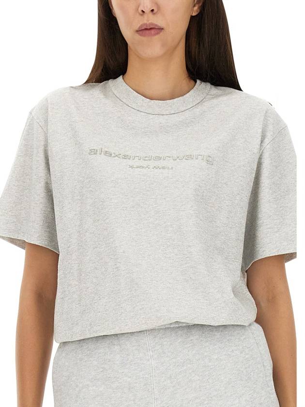 23 fw T-Shirt WITH Logo UCC3231640050 B0040441762 - ALEXANDER WANG - BALAAN 5