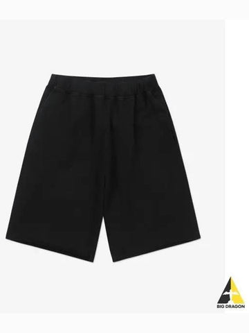 Premium Temple Square Shorts Pants Black STAR33000BLK - ARIES - BALAAN 1