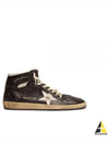 Men's Sky Star Nappa Leather High Top Sneakers Black - GOLDEN GOOSE - BALAAN 2