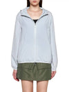 Women s Fegeo Hooded Zip Up Light Blue - MONCLER - BALAAN 4