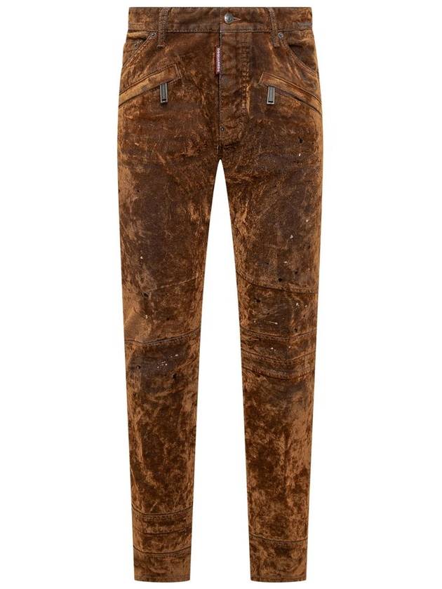 DSQUARED2 Velvet Pants - DSQUARED2 - BALAAN 1