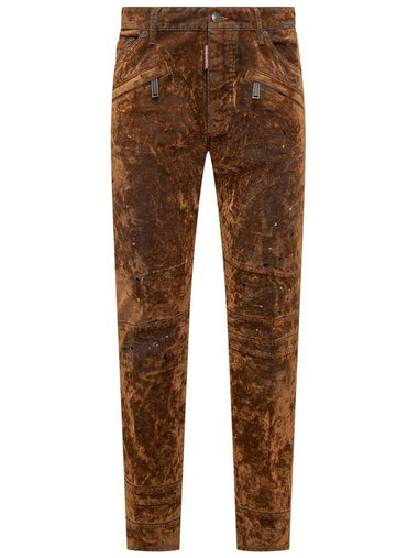 DSQUARED2 Velvet Pants - DSQUARED2 - BALAAN 1